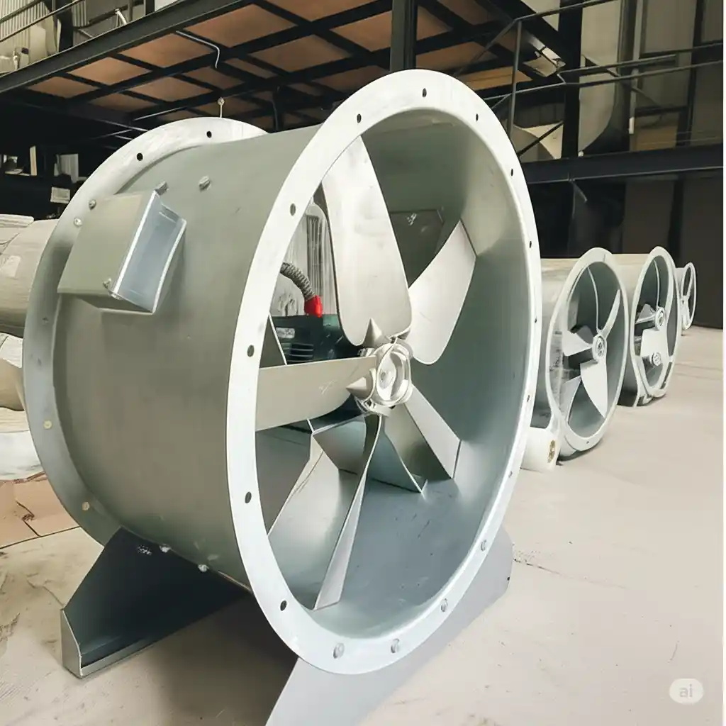 A robust Normal Tube Axial Fan